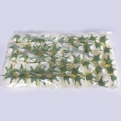 3.2″ 50pcs Artificial Flower Foam Rose Leaf Bridal Bouquet Party Decor B109