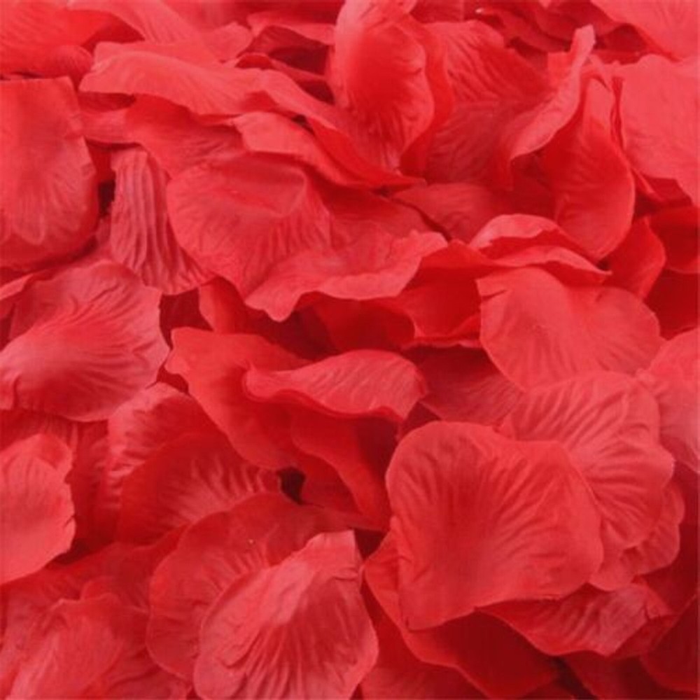 Red Fake Silk Rose Petals – 100/Bag (RP010113)