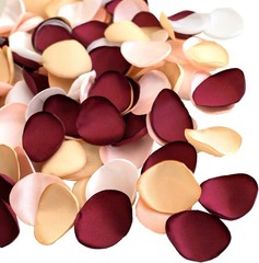 300pcs Terracotta Rose Petals Satin Flower Petals Wedding Flower Girl Basket
