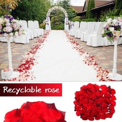 2000PCS Realistic Silk Rose Petals – Perfect for Weddings, Proposals & More
