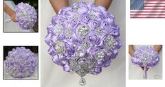 Rose Flower Bunch for Bride – Light Purple Bouquet