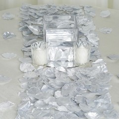 2000 Silver Silk Rose PETALS Wedding Party Light Gray Supplies Light Gray SALE