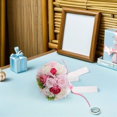 Small Wedding Bouquets for Bride Bridal Hand of Flowers Artificial