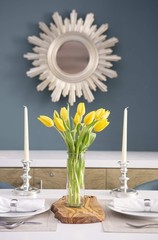 KaBloom-10 Yellow Tulip Bouquet,Flowers for Valentine, Mother’s Day 10,