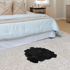 1000 Pcs Exquisite Black Rose Petals, Emulation Silk Rose Petals, Artificial Flo