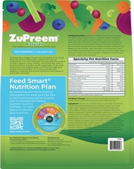 ZuPreem Natural Pellets Bird Food Medium Birds 2.5lb 2-Pack Made in USA