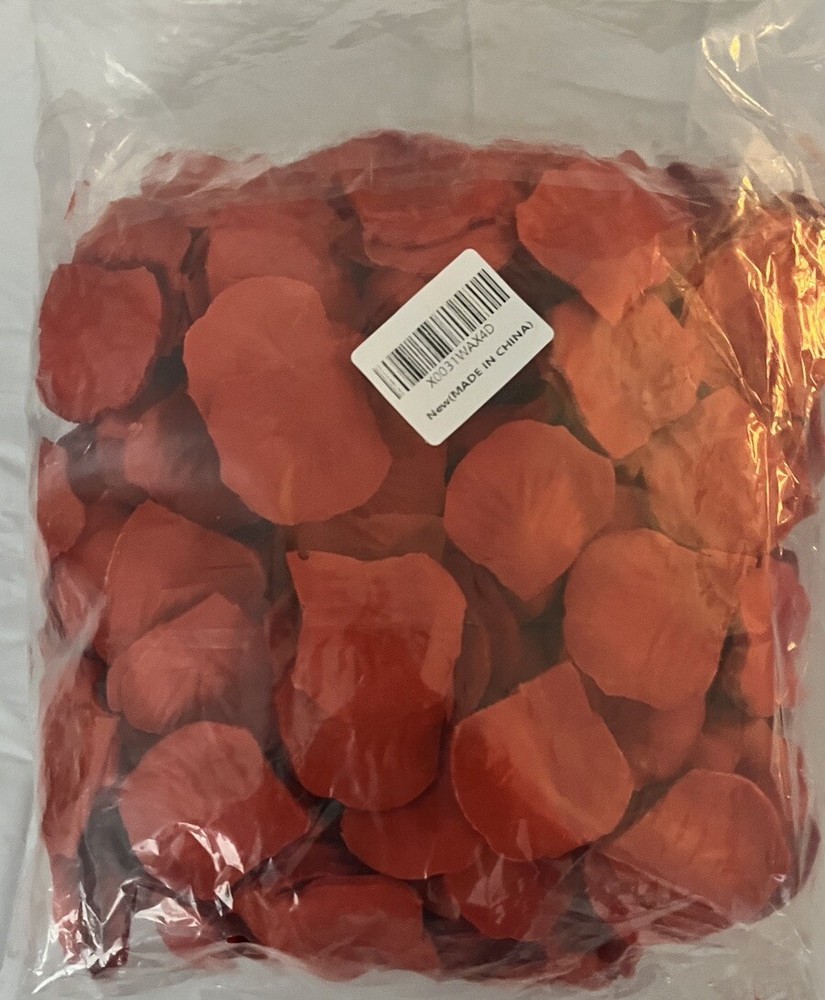 4500 pcs Artificial Rose Petals NWT FREE SHIPPING