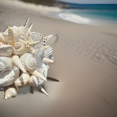 Natural Seashell Wedding Bouquet, Forever Keepsake, Beautiful One Of A Kind