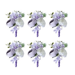 Wedding Boutonniere for Ceremony Anniversary Proms Bridesmaid Bridal Shower