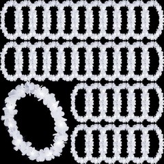 Tropical Beach Carnival Party Leis – 24 Pcs LED