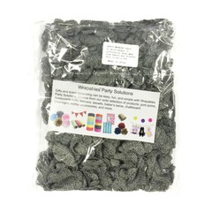Wrapables Shabby Chic Burlap Rose Flower (Set of 20), Ash Gray