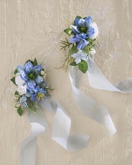 2Pcs Wedding Shoulder Corsage Artificial Flowers, Girl/Mother Homecoming/Prom Co
