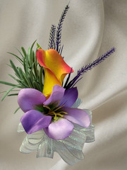 Formal pin on boutonniere set