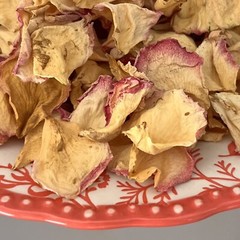 20c/2.4oz FRAGRANT REAL Dried ROSE PETALS PINK WHITE Biodegrad Wedding Confetti