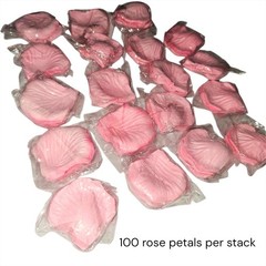 Rose Petals Bulk 10000pc Pink White Red New Silk Artificial Flower Wedding Decor