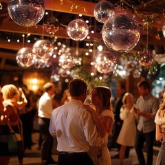 Yescom 20″ Large Disco Ball Mirror Big Hanging Glass for Party Events Wedding