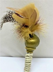 Lot of 3 Beach Wedding Handmade Seashell Feather Groom Shell Boutonniere