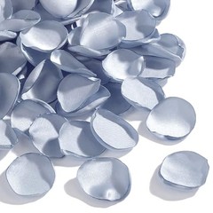 200Pcs Blue Rose Petals for Wedding, Artificial Flower Petals Dusty Blue