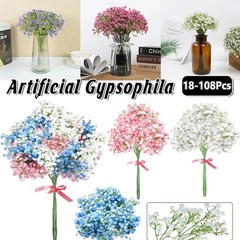 Artificial Flowers Plastic Fake Plants UV Resistant Home Garden Decor In/Outdoor