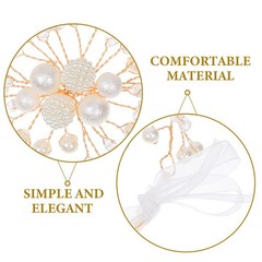 3 Pcs Wrist Corsage Wedding Hand Flowers Bridal Bracelet Bridesmaid