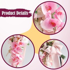 Waterfall Wedding Bouquet Bridal Hand Flower Water Drop Style Floral Centerpiece