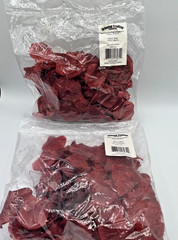 Oriental Trading Burgundy Fabric Rose Petals 200 Pieces per bag two bags