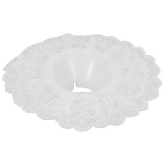 6Pcs Lace Bouquet Collar, Lace Collar DIY Bouquet Holder Wedding Bridal6268