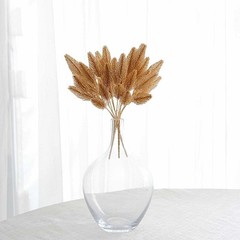 4 GOLD Metallic Artificial Pine Grass Bushes Party Events Decorations