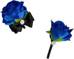 Corsage and Boutonniere Set for Bride Groom Bridesmaids Groomsmen Wedding Homeco