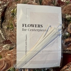 Artificial Flower Centrepieces for Tables – Fake Flowers 10 Pcs Dusty Rose