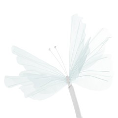 Artificial Giant Flowers+butterflys Stands Decoration For Wedding Birthday Party