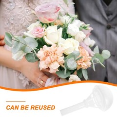 Wedding Floral Holder Bride Bouquet Handle for Artificial Flowers