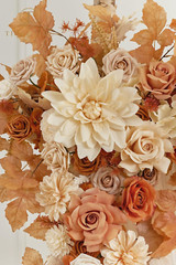 Artificial Arch Flowers Kit Pack of 5, Wedding Decorations for Reception with Ha
