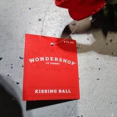 6 pcs Ganz Kissing Krystals Acrylic Small Mistletoe Kiss Ball 7″ Ornament $60