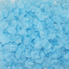 2200 Light Sky Blue Silk Petals – Perfect for Romantic Weddings and Events