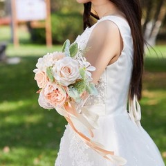 Artificial Flower Bridal Bouquets for Wedding, Ceremony, Anniversary, Valentines