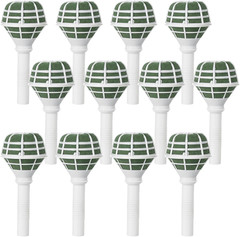 12 Pcs Flower Bouquet Holders Wedding Bridal Bouquet Handle Holders round Foa…
