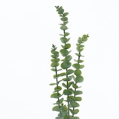 3 Frosted Green 30-Inch ARTIFICIAL EUCALYPTUS LEAVES Sprays Stems Party Supplies