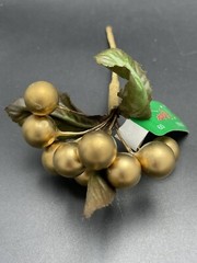 Metalic Gold Mini Flower Pick Floral Pick Hobby Lobby