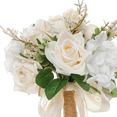 Wedding Bouquet for Bride Bridal Bouquet with Ribbons Elegant Decorative Bride