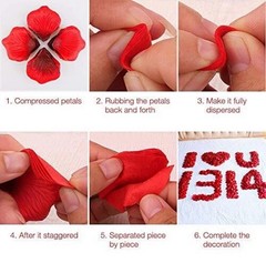 🌹2000 Pcs Red Rose PETALS Romantic Decorations Supplies #valentine’sday