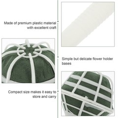 Flower Arrangement Stem Holder Support for Ceremonies 6Pcs 7.1X3.3in
