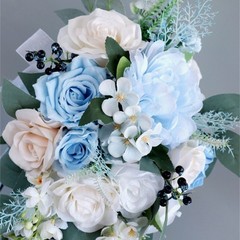 Modern Rose Bouquet for Bride Bridal Holding Flowers Wedding Photo Props