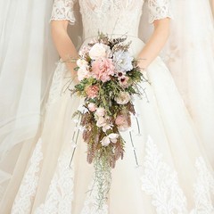 Wedding Bouquet Waterfall Bridal Bouquet Handheld Romantic Elegant Supplies
