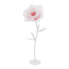 Large Electric Auto-Open Artificial Flower with Light Floral Decor For Wedding