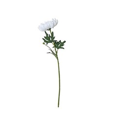 WHITE 3 Stems 27″ Silk Artificial Chrysanthemum FLOWERS Party Decorations