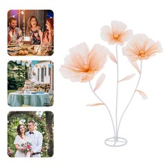 Large Artificial Wedding Flowers Three-headed Wedding Decorative Height:170cm
