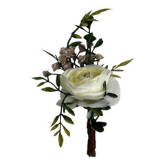 Groom + Groomsmen Boutonnière Set (9 pcs total)