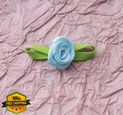Ruwado Satin Roses Light Blue