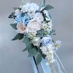 Modern Rose Bouquet for Bride Bridal Holding Flowers Wedding Photo Props